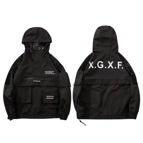 black-cargo-windbreaker-jacket-pullover