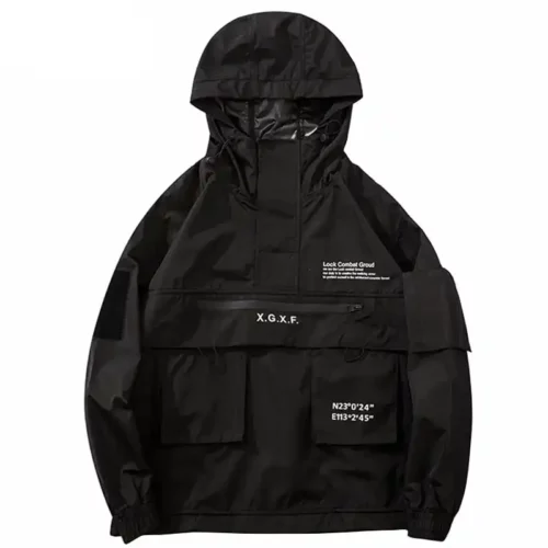 black-cargo-windbreaker-jacket-pullover