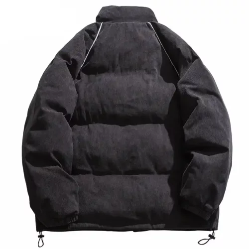 embroidery-letter-corduroy-padded-parka