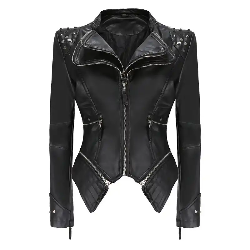 Vintage Studded Calf-Skin Jacket | Jackets MOB