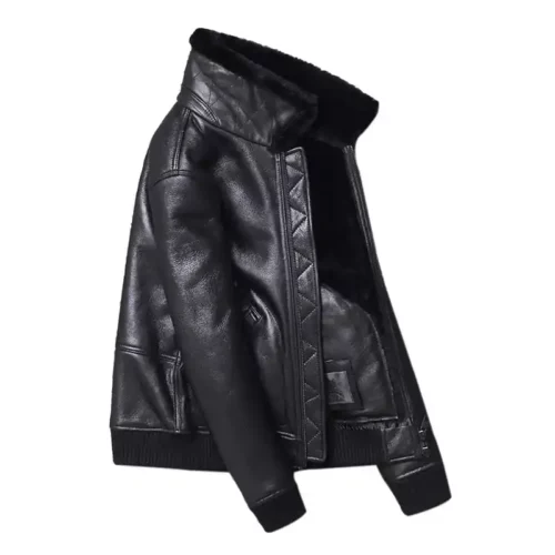 mens-black-aviator-bomber-jacket