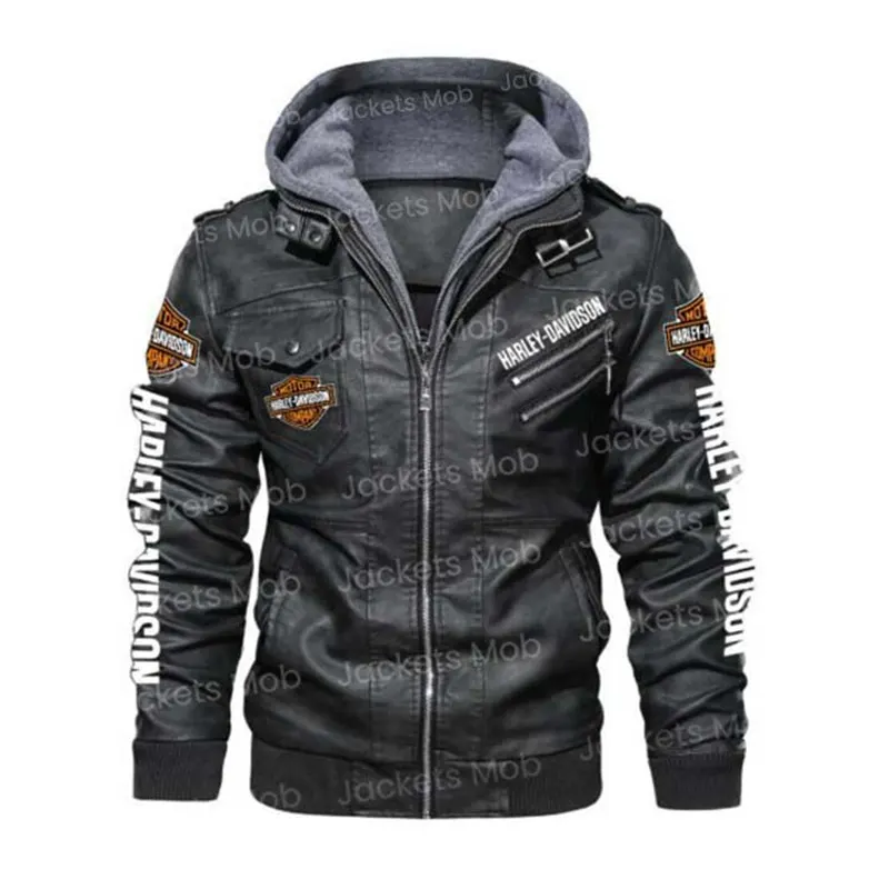 harley-davidson-motorcycle-black-bomber-jacket