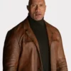 dwayne-johnson-red-notice-leather-jacket