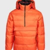 mens-hooded-orange-puffer-jacket