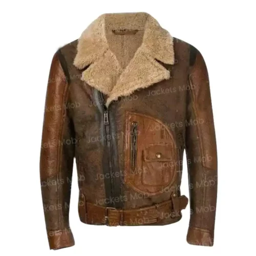 mens-brown-shearling-jacket