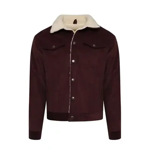 Sherpa-Trucker-Western-Burgundy-Cord-Jacket-1