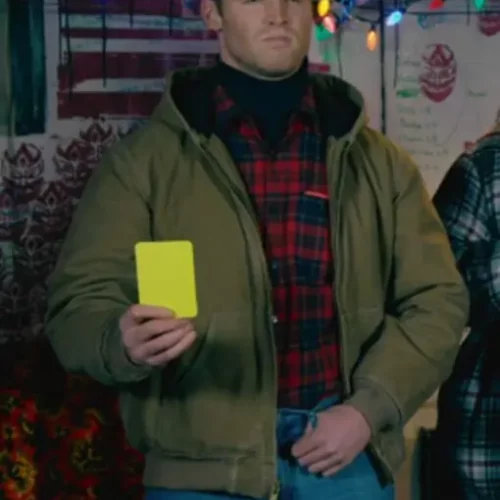 Wayne Letterkenny Green Bomber Jacket