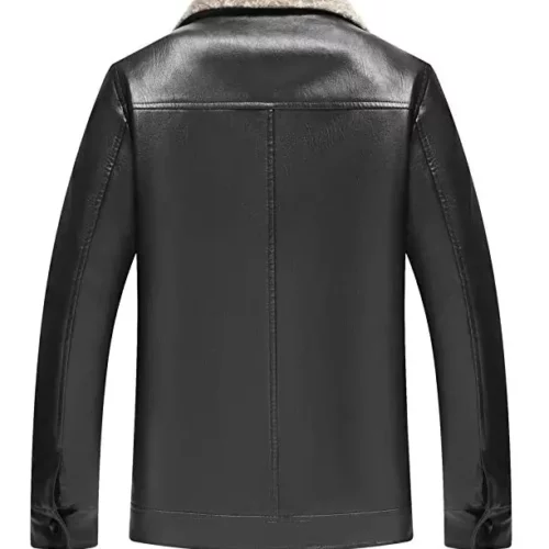 lierdar fur faux leather jacket