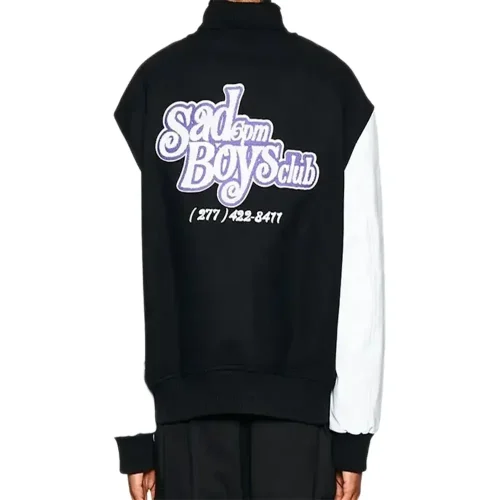 6pm sad boys club varsity jacket