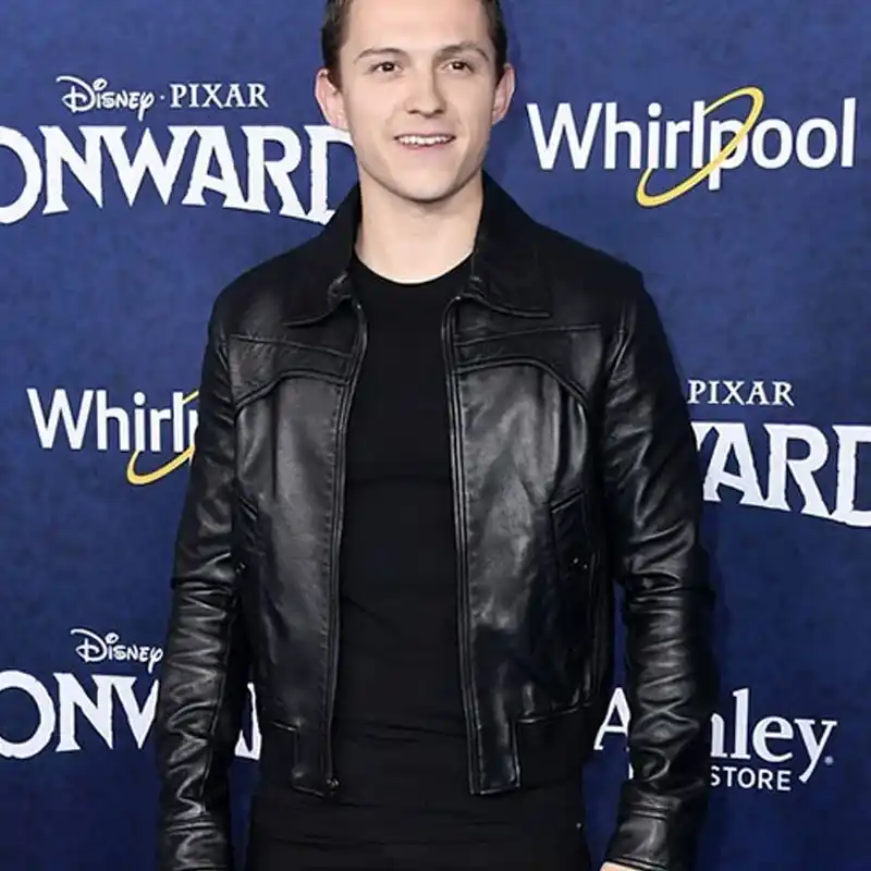 Tom Holland Leather Jacket | estudioespositoymiguel.com.ar