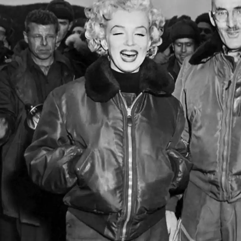 MARILYN MONROE LEATHER JACKET | Jackets MOB