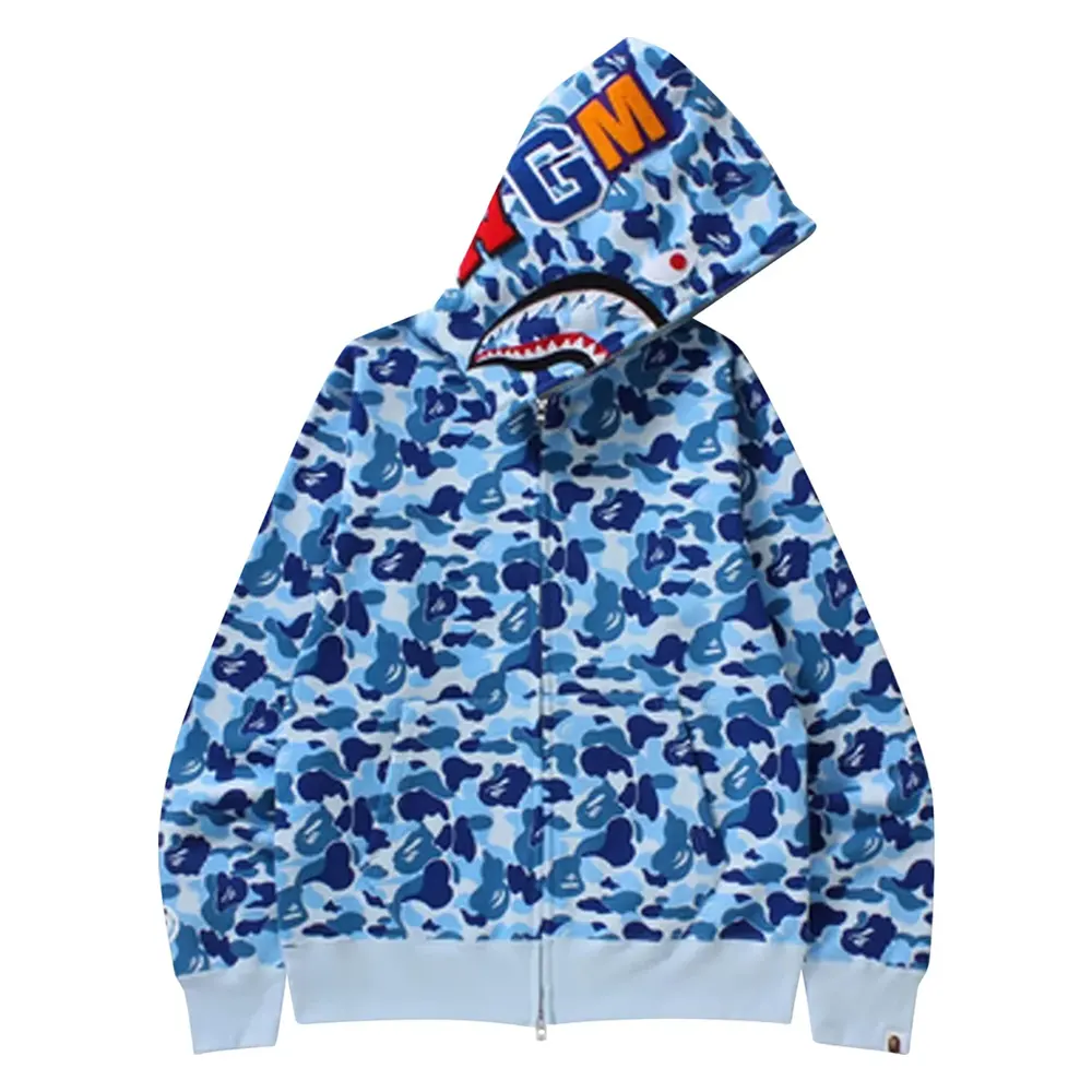 Blue Bape Hoodie | Jackets MOB