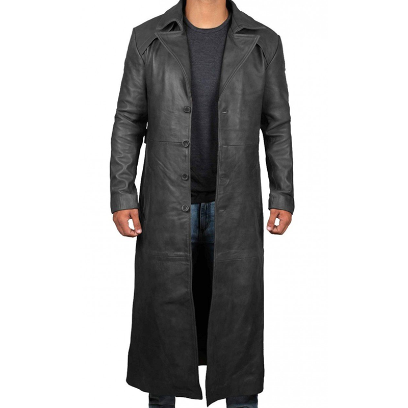 Black Mens Duster Coat | Jackets MOB