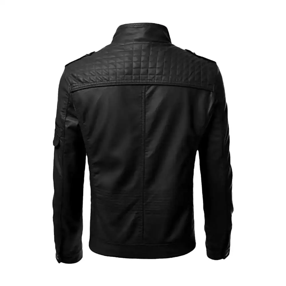 mens-black-slim-fit-leather-jacket
