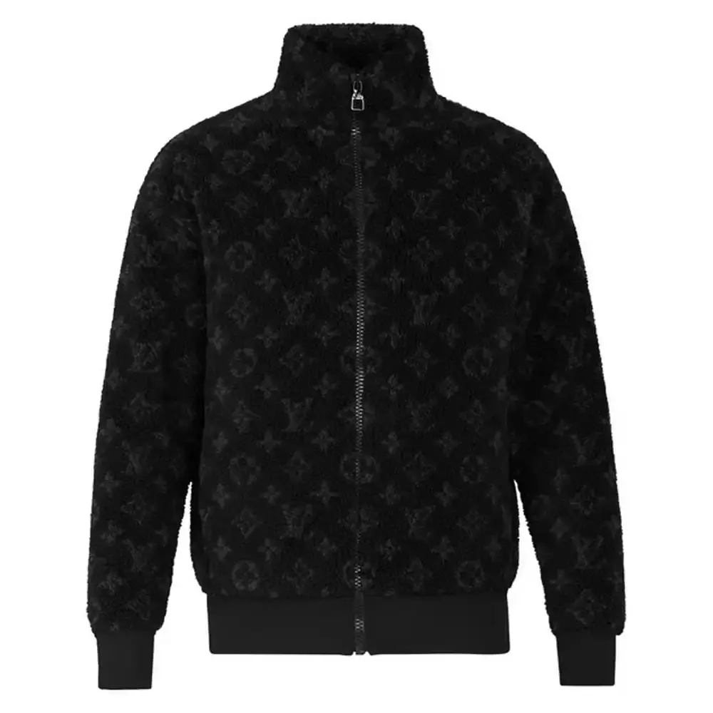 LVSE Flower Quilted Hoodie Jacket - Violet - Men - Ready To Wear