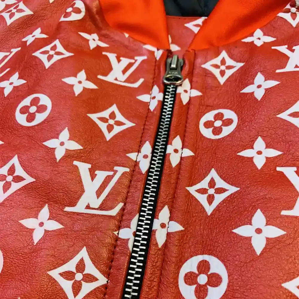 Supreme x lv bomber store jacket