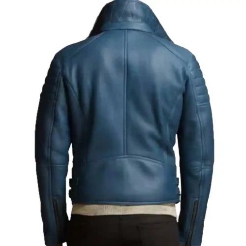 mens-blue-shearling-leather-jacket
