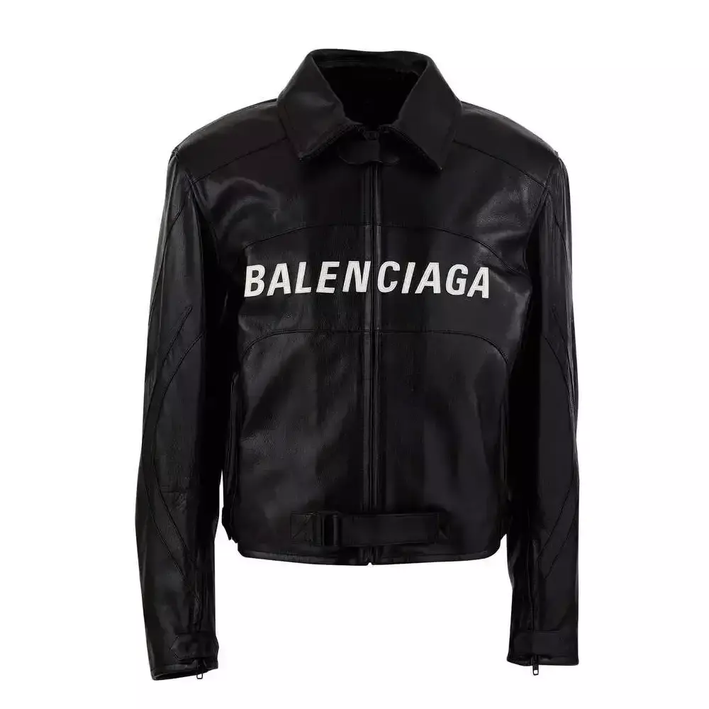 Dua Lipa Balenciaga Leather Jacket | Jackets MOB