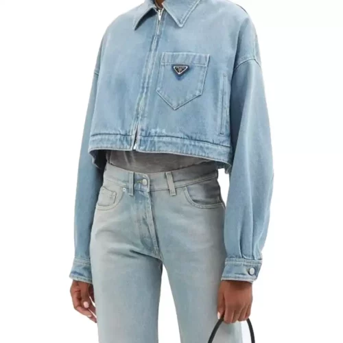 womens-prada-blue-denim-jacket