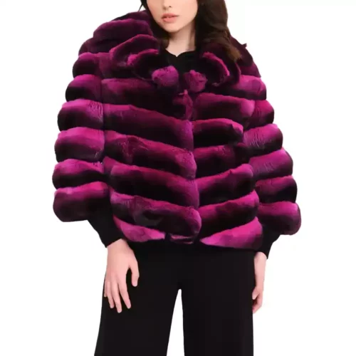 fuchsia-chinchilla-fur-coat-replica
