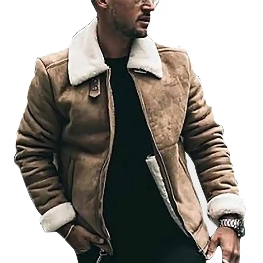 mens-brown-shearling-aviator-leather-jacket