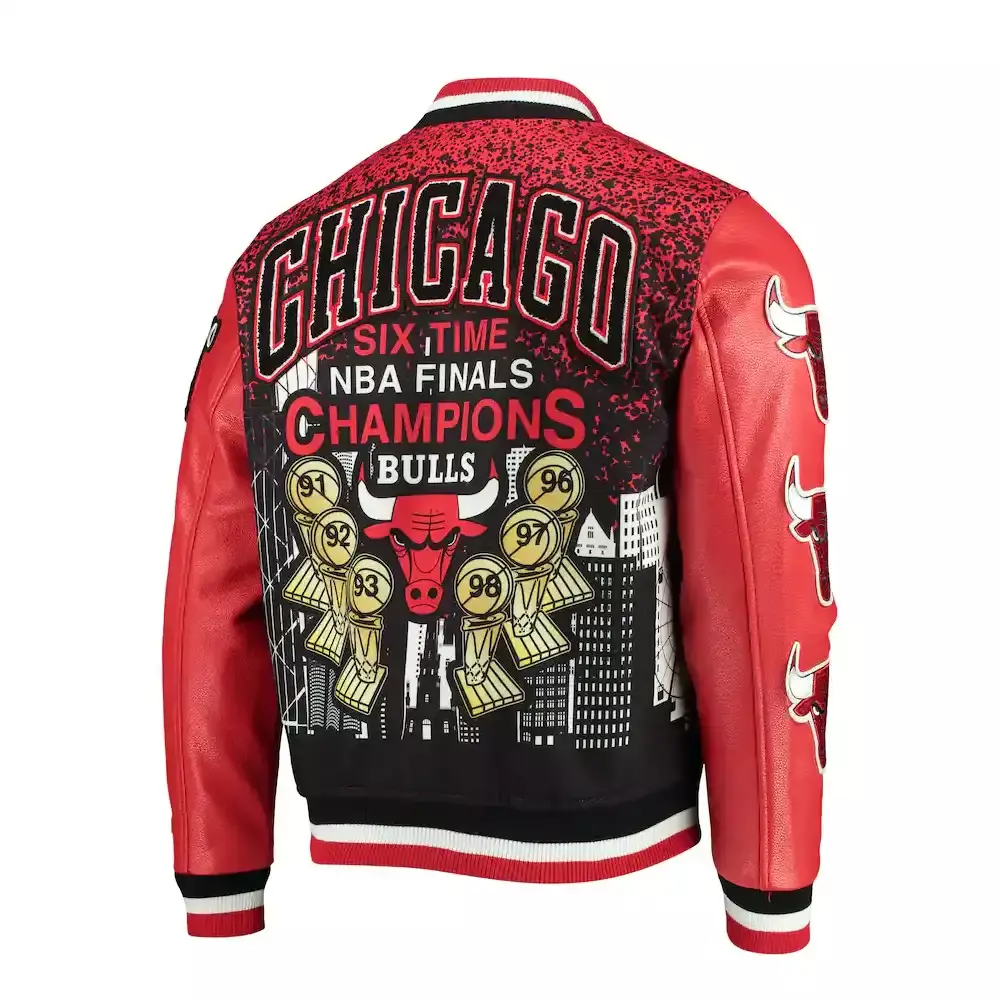 Men’s Chicago Bulls Varsity Jacket Jackets MOB