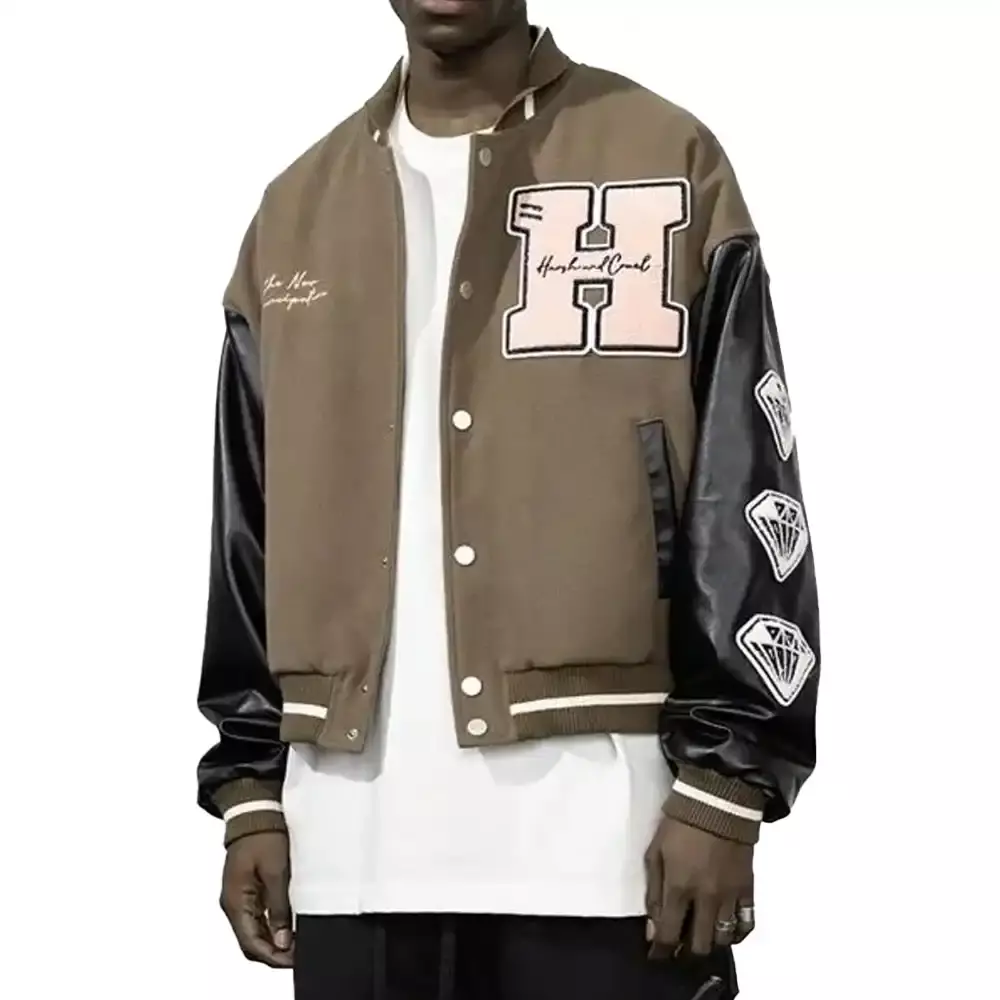 New Century Embroidered Varsity Jackets MOB