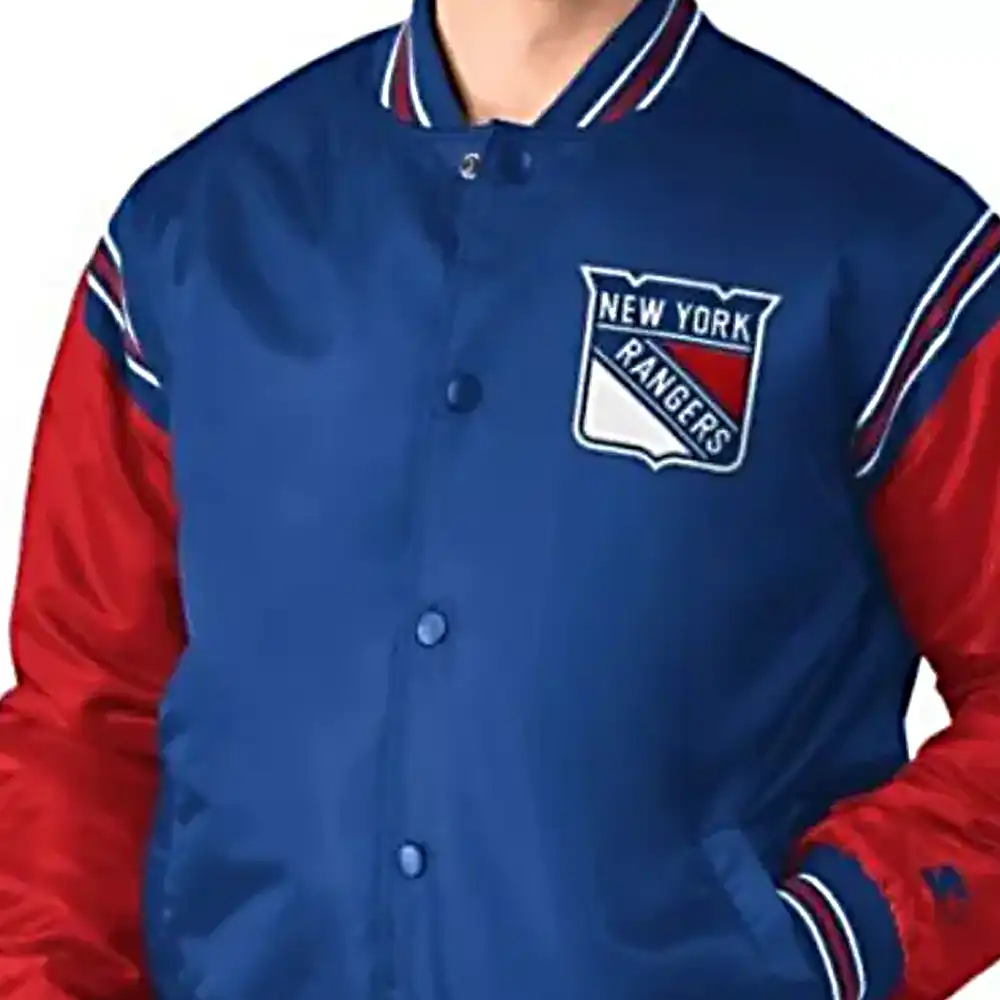 New York Rangers Varsity Jacket Jackets MOB