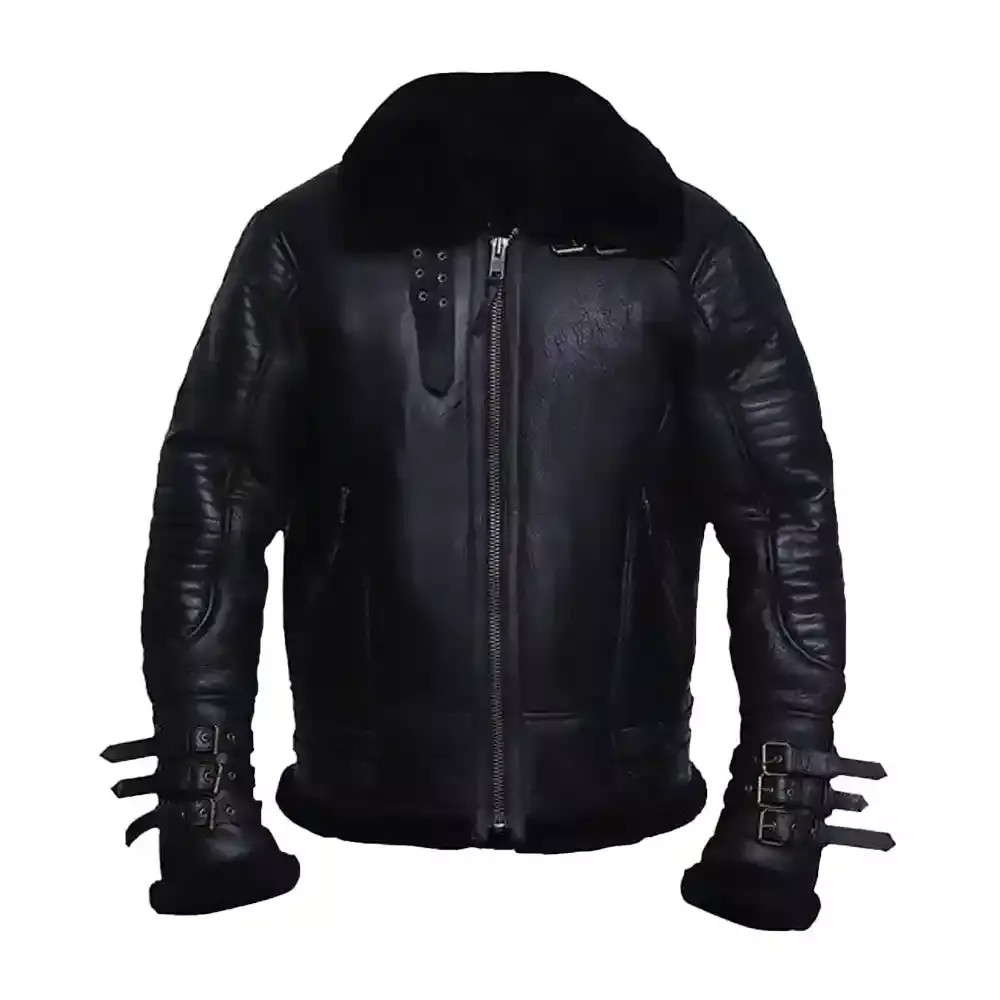 mens-affliction-black-shearling-jacket