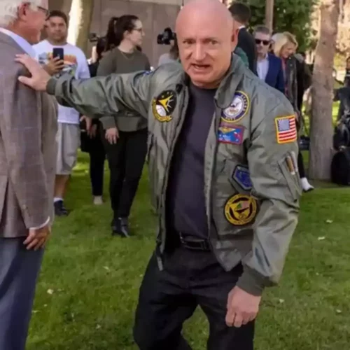 us-sen-mark-kelly-election-2022-jacket
