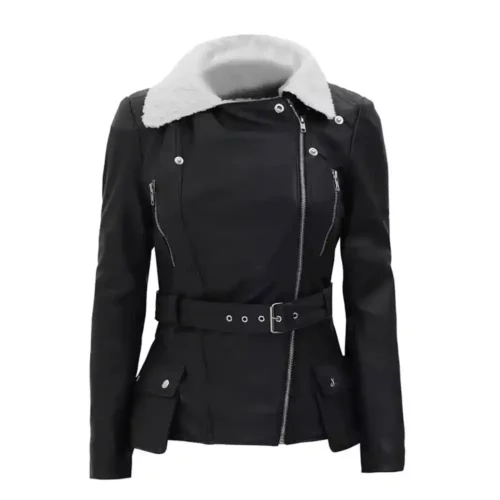 womens-fur-black-leather-jacket