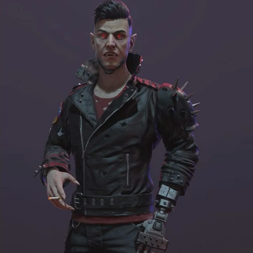 cyberpunk 2077 dracula studded jacket