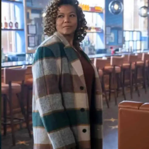 the-equalizer-queen-latifah-plaid-coat