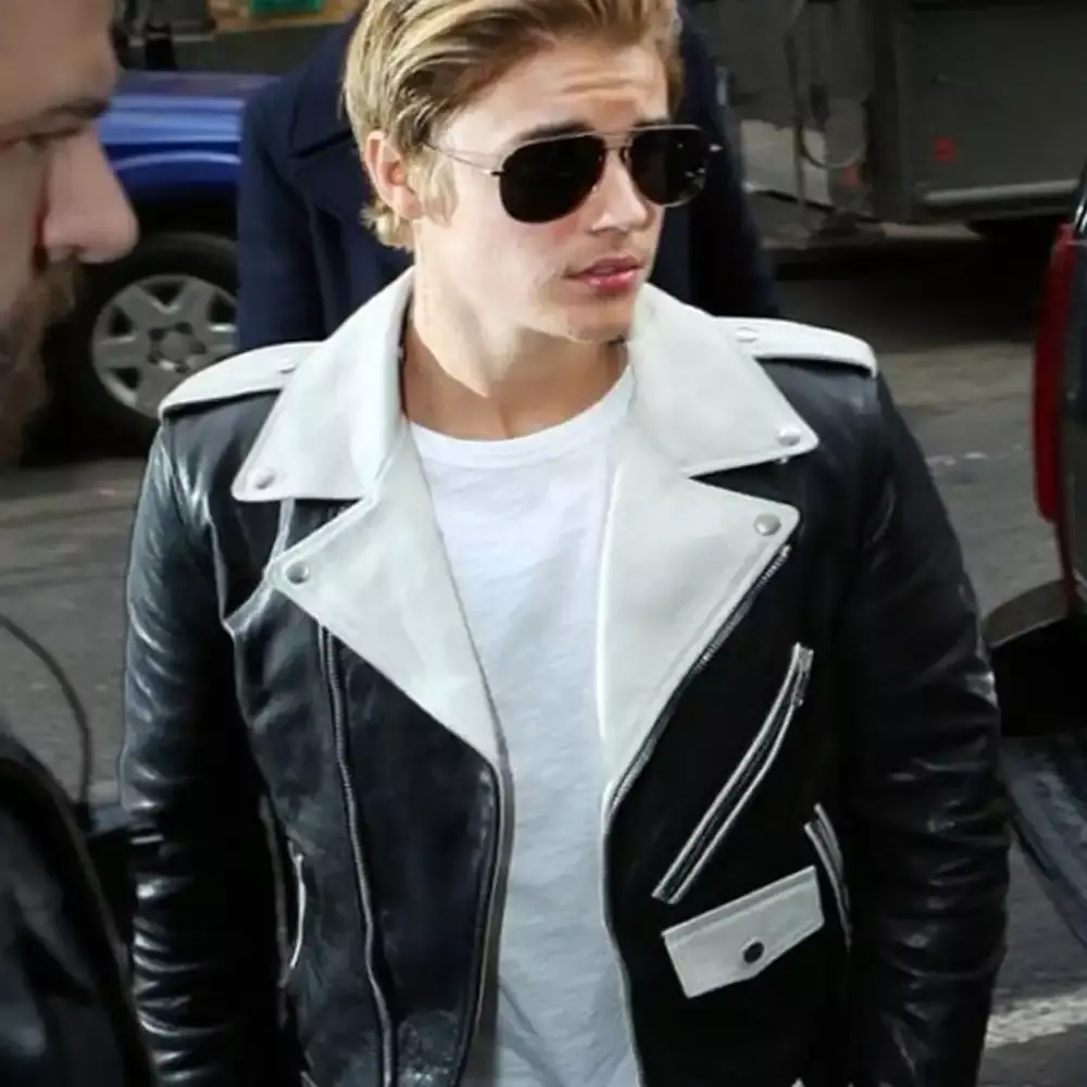 justin-bieber-black-white-biker-jacket