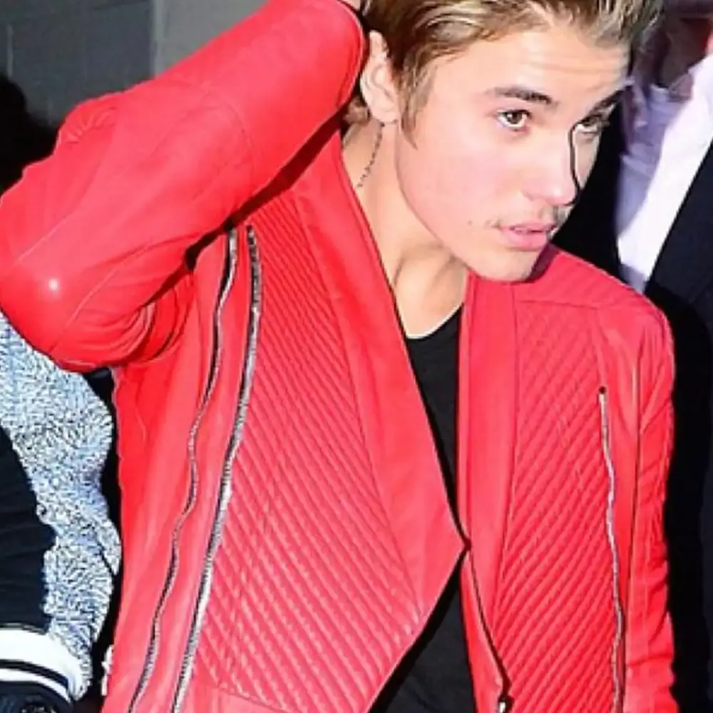 justin-bieber-quilted-red-jacket