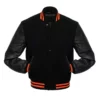 mens-legendary-letterman-black-woolen-leather-jacket