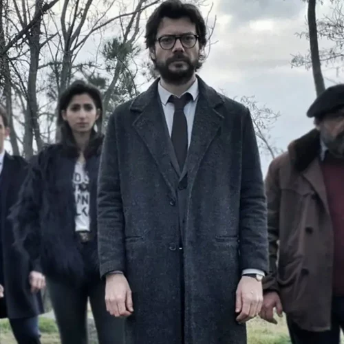 money-heist-el-professor-black-coat