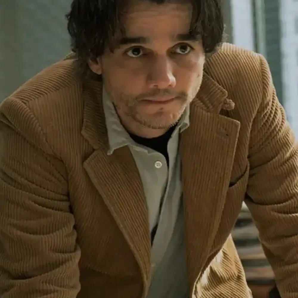 Shining Girls 2022 Elisabeth Moss Cotton Green Jacket | JM