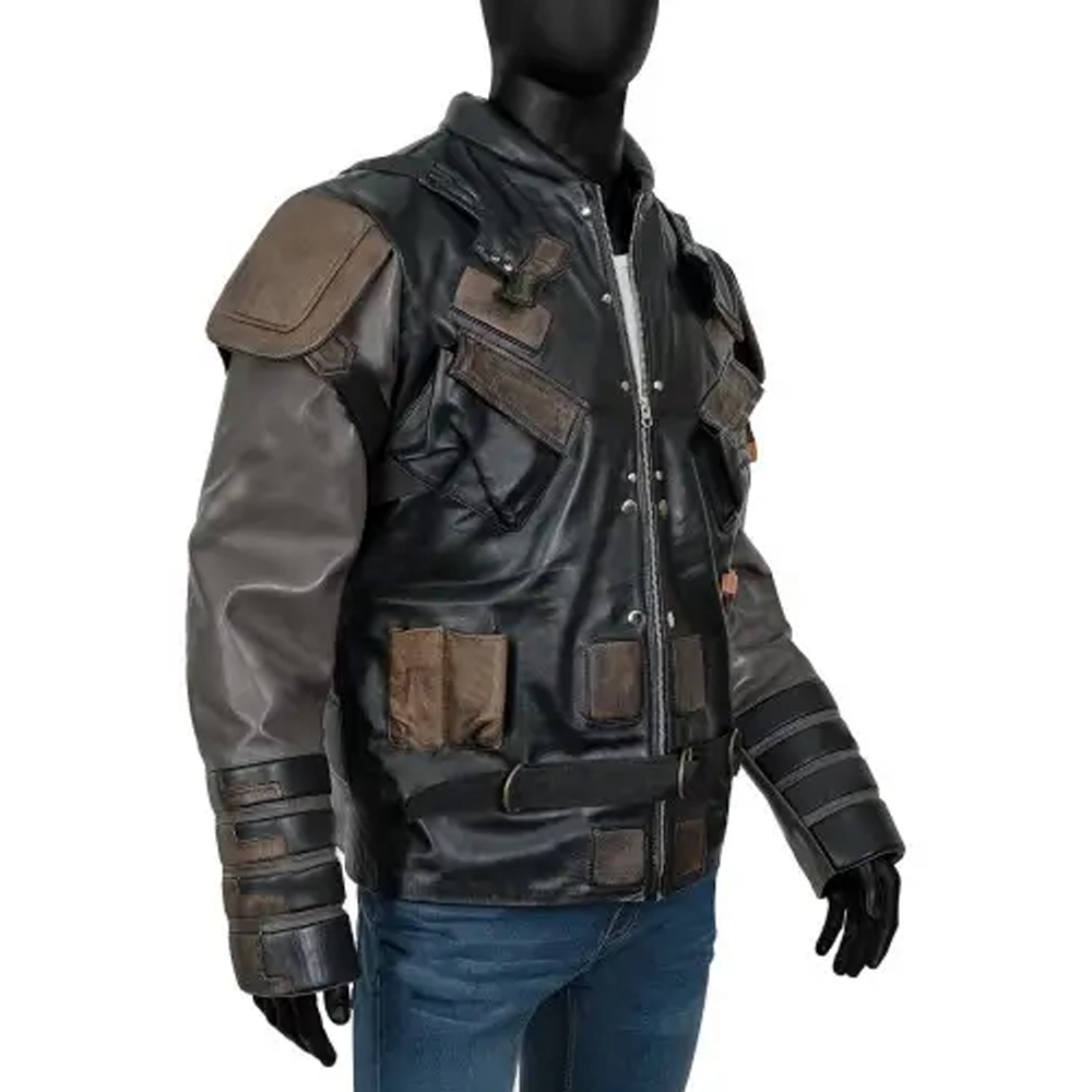 blackguard suicide squad leather jacket