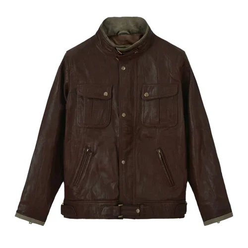 gerard butler leather jacket