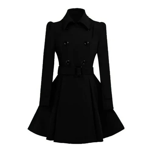 womens swing pea coat