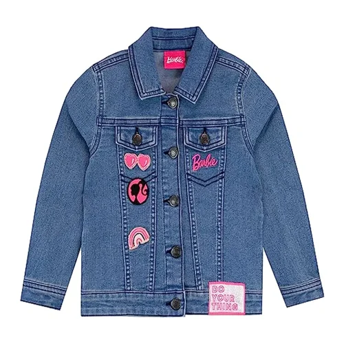 barbie girls embroidered jean jacket