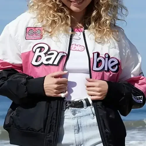 barbie speedway racing jacket