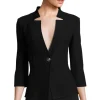 beth dutton yellowstone black notch neck jacket