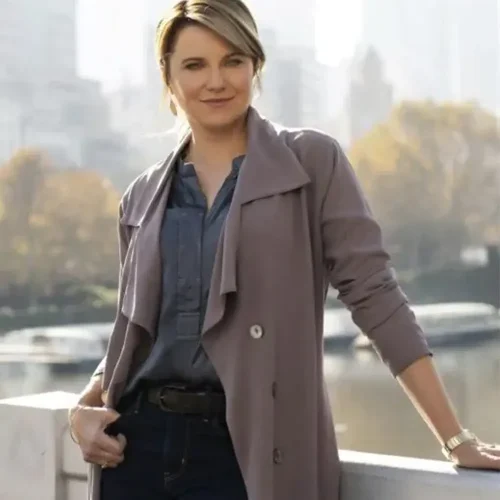 my life is murder alexa crowe trench coat