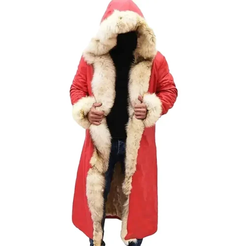 santa claus the christmas chronicles red christmas coat