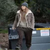 the mother jennifer lopez brown jacket