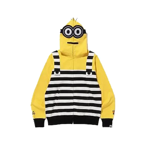 bape minion shark hoodie