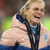 england lionesses pink and blue puffer jacket