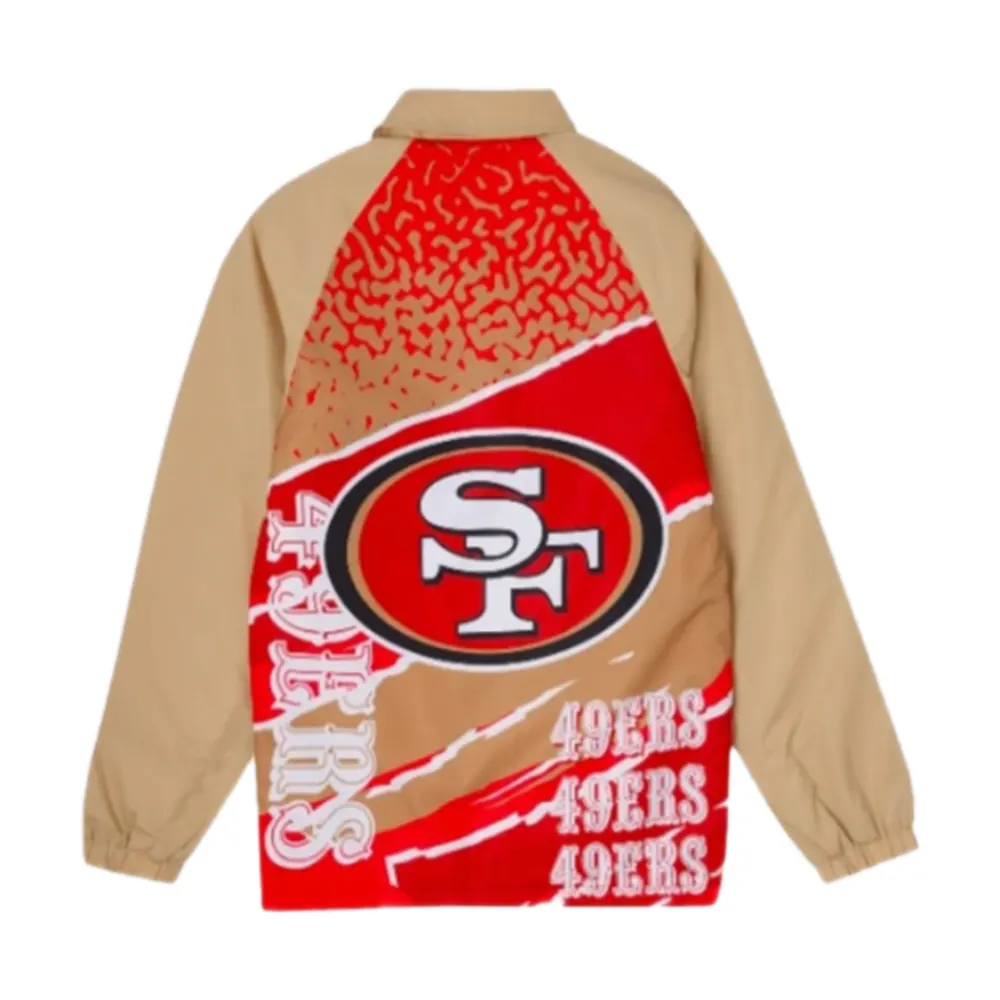 vintage 49ers throwback jacket